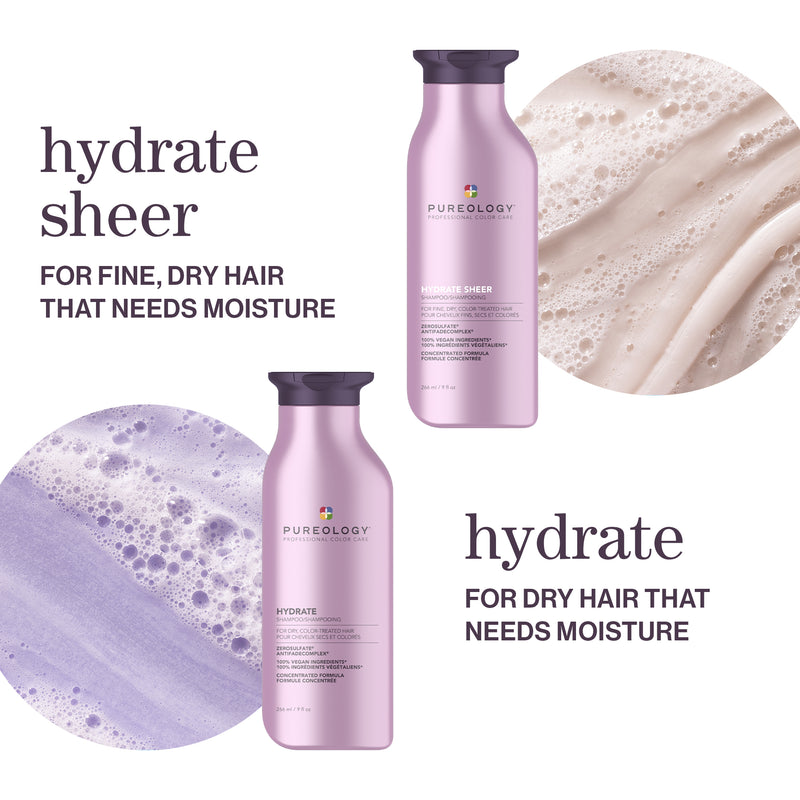 Pureology Hydrate Sheer Shampoo 266ml