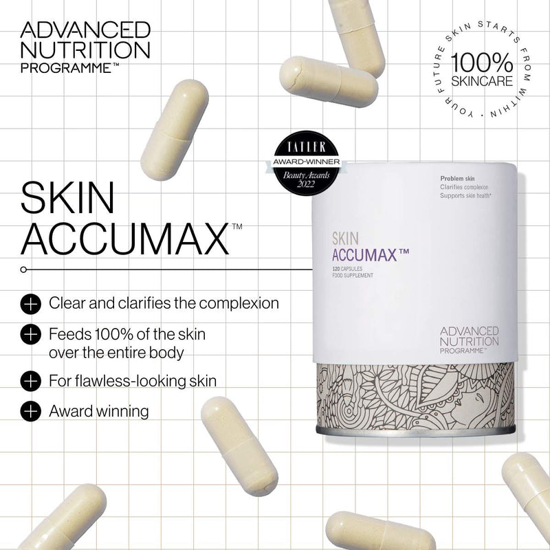 Advanced Nutrition Programme Skin Accumax Starter Pack (180 Caps)