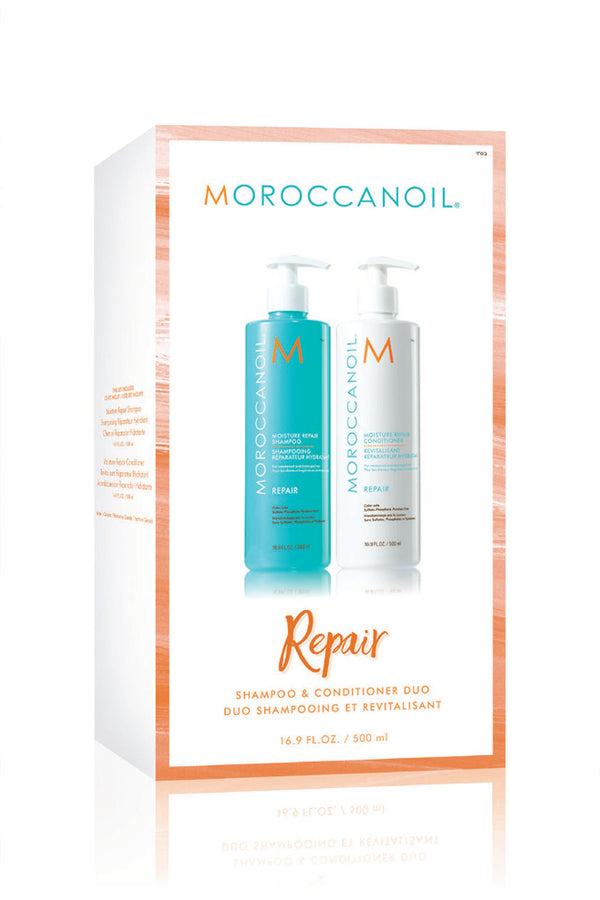 Moroccanoil Moisture Repair 500ml Shampoo & Conditioner Duo