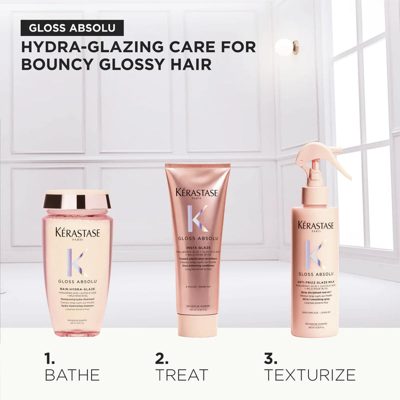 Kérastase Gloss Absolu Smoothing Spray Trio Bundle