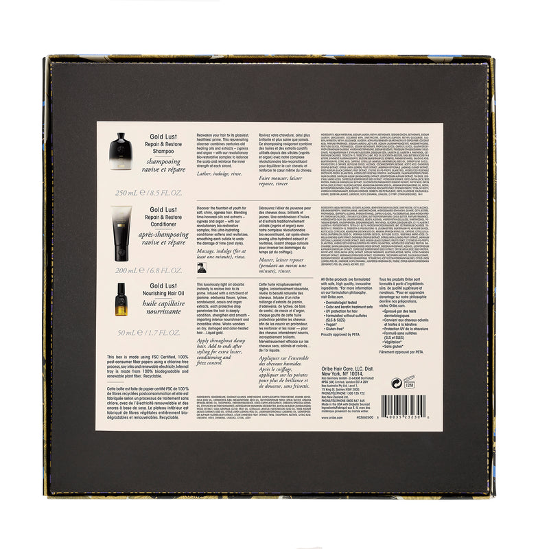 Oribe Holiday Kustaa Saksi Gold Lust Collection