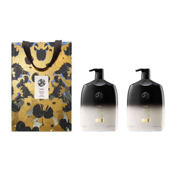 Oribe Holiday Kustaa Saksi Gold Lust Liter Set