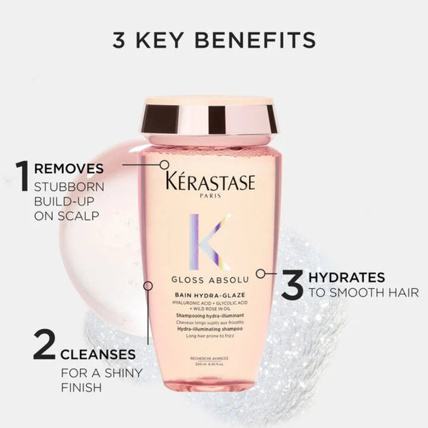 Kérastase Gloss Absolu Smoothing Spray Trio Bundle