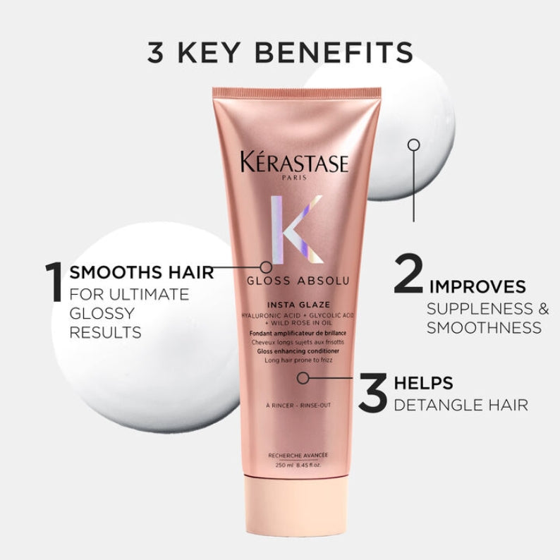 Kérastase Gloss Absolu Smoothing Spray Trio Bundle