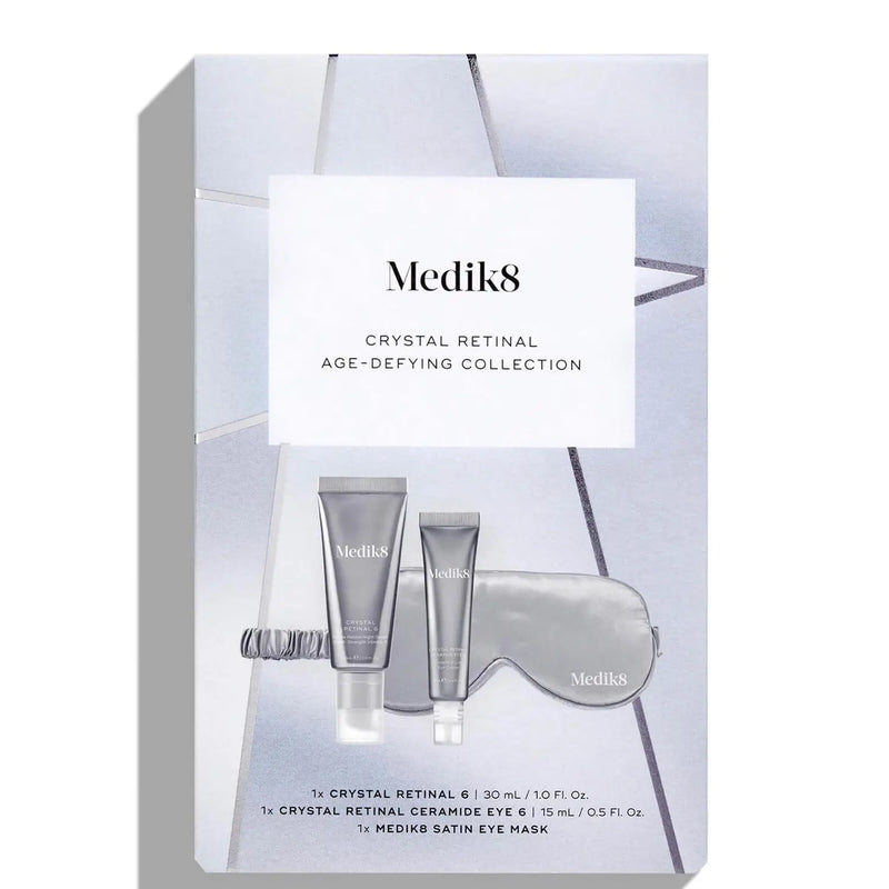 Medik8 Crystal Retinal Age-Defying Collection (Crystal Retinal 6 + Ceramide Eye + Silk Mask)