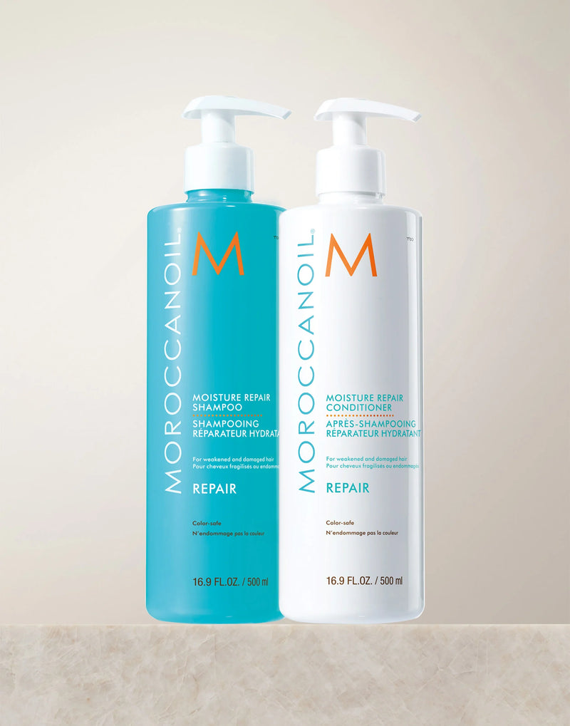 Moroccanoil Moisture Repair 500ml Shampoo & Conditioner Duo