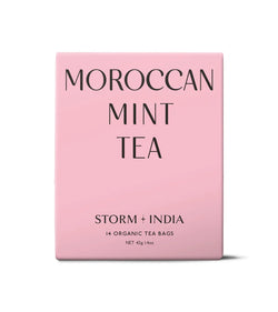 Storm + India Organic Moroccan Mint Tea (14x 3g Teabags)