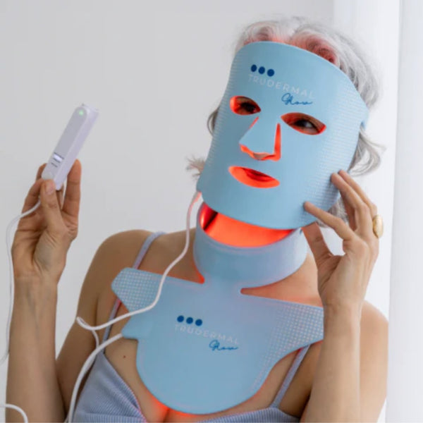 Trudermal Glow LED Mask Set (Face + Neck, Décolletage and Back)