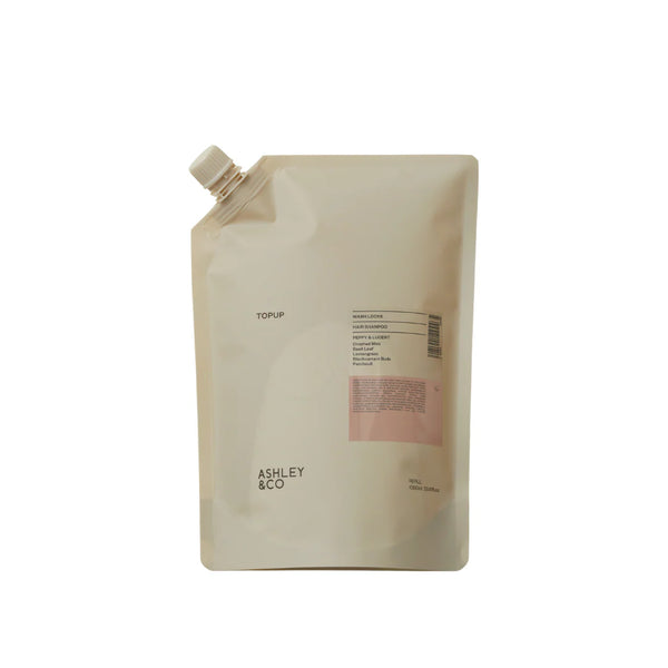 Ashley & Co Topup Wash Locks - Peppy & Lucent 1 Litre