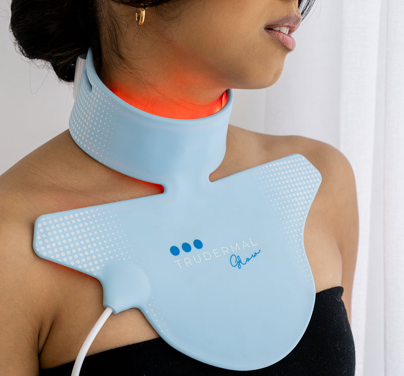 Trudermal LED Light Therapy Neck, Décolletage and Back Mask