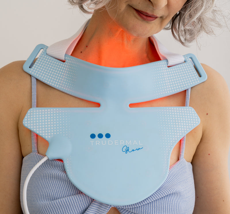 Trudermal LED Light Therapy Neck, Décolletage and Back Mask