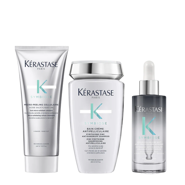Kérastase Symbiose Trio Bundle - Anti-Dandruff Care For Dry Scalp