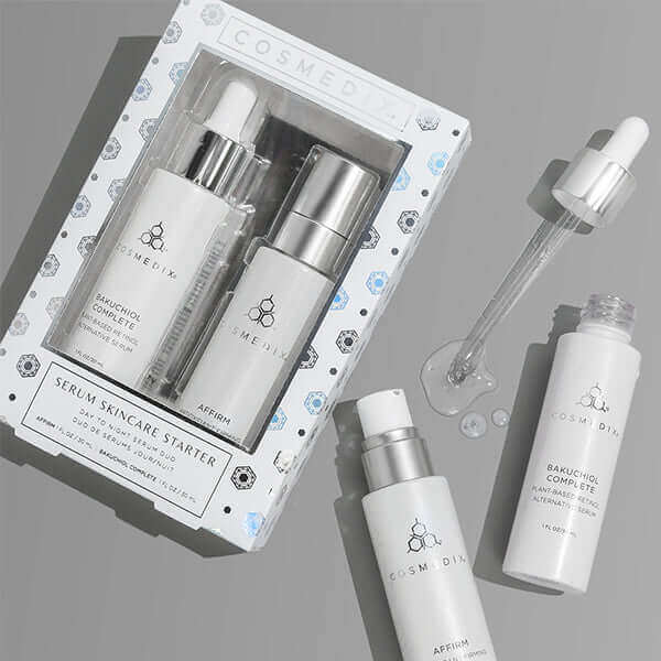 Cosmedix Affirm + Bakuchiol Serum Skincare Starter Kit