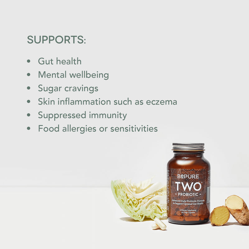BePure Two Probiotic (120 Capsules, 60-Day Supply)