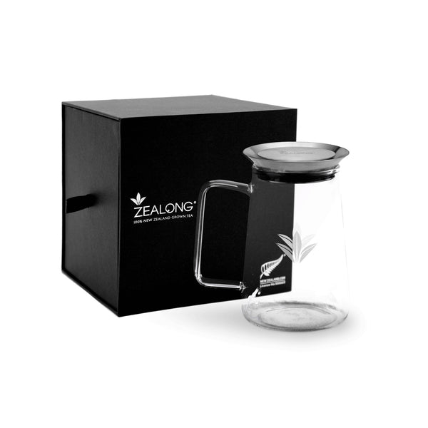Zealong 360 Glass Teapot with Gift Box - Large