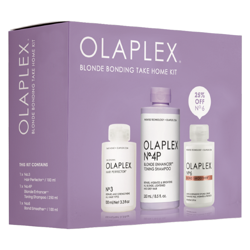 Olaplex Blonde Bonding Take Home Kit (No. 3 + No. 4P + No. 6)