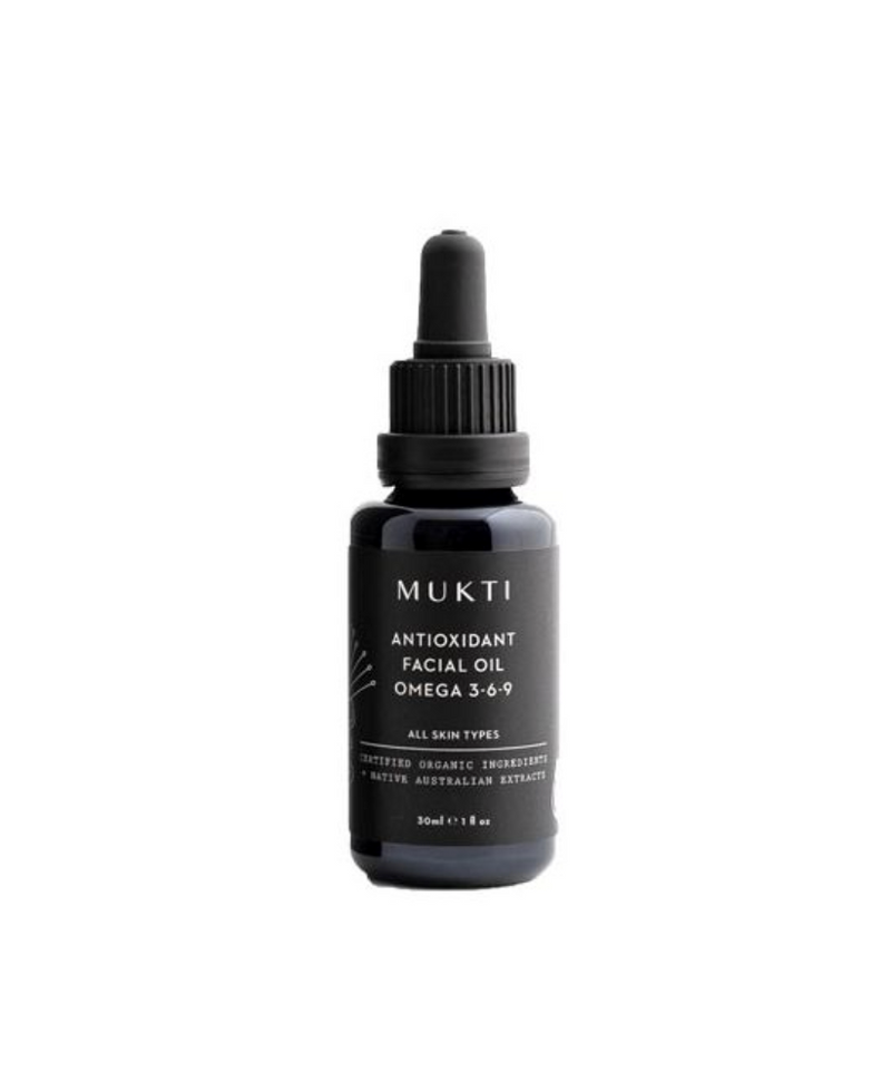 MUKTI Antioxidant Facial Oil Omega 3-6-9
