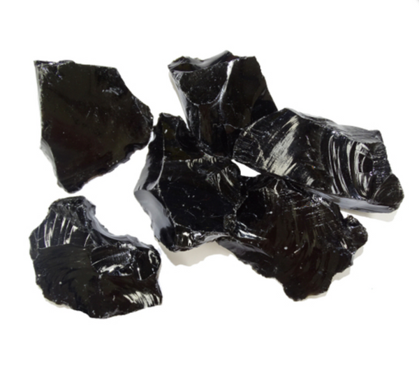 Black Obsidian Cluster 1000g